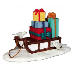 SLED WITH PRESENTS