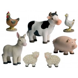 LES ANIMAUX NAIF 10CM