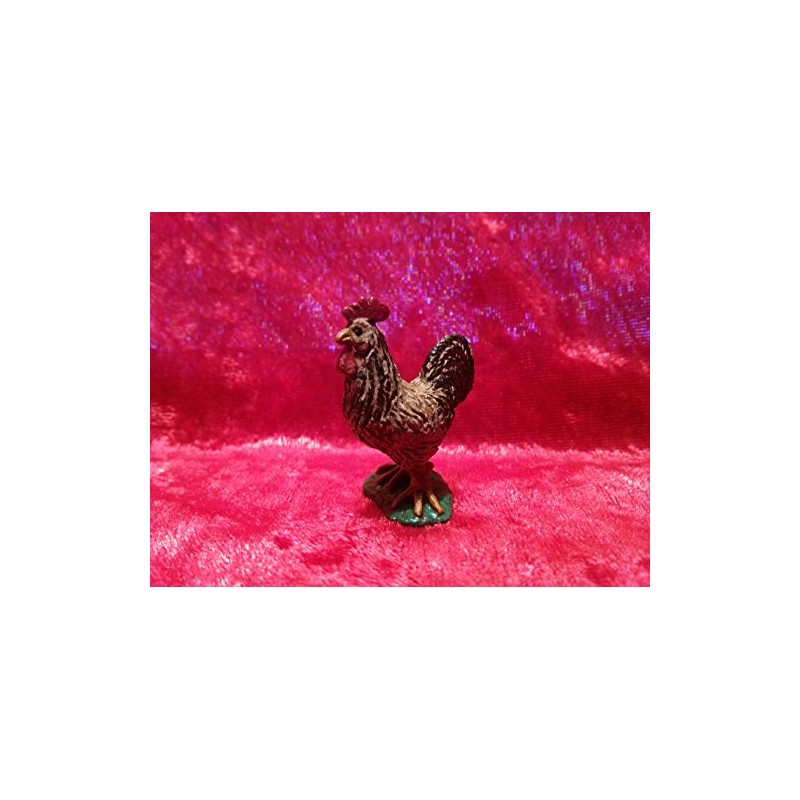 Puppenhausmöbel accessoires de crèche de noël en forme de coq pour figurines de 12 cm