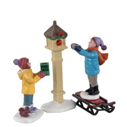 Lemax - The Bird Feeders, Set of 3