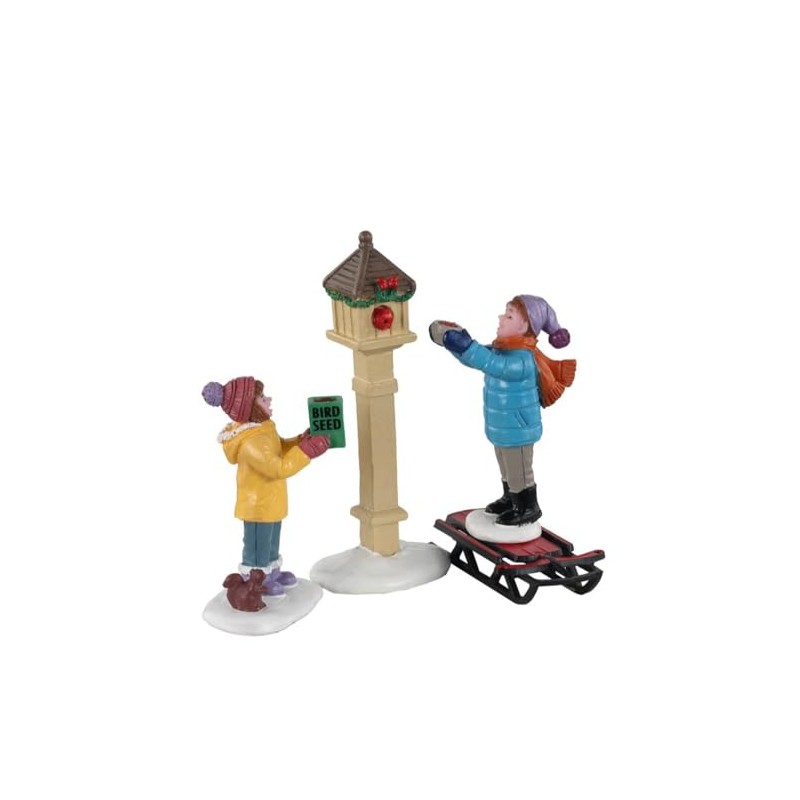 Lemax - The Bird Feeders, Set of 3