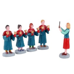 Lemax - Handbell Choir, Set of 5