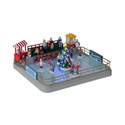 Lemax - Vail Village - Sights & Sounds: Outdoor Skating Rink - (14871-UK)