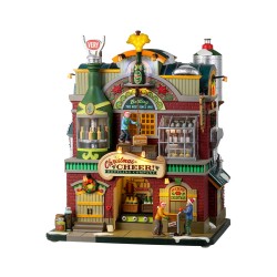 Lemax 25858-UK Caddington Village Sights & Sounds: Christmas Cheer Bottling Company