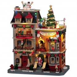 Lemax 25861-UK Santa's Wonderland Sights & Sounds: Santa's Rooftop Bash