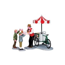 Lemax Gelato Cart, Lot de 4