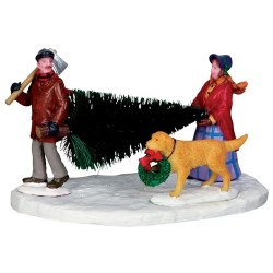 Lemax Village de Noël Notre Premier Noël - 33035
