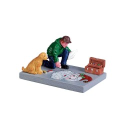Lemax - SIDEWALK CHALK ARTIST