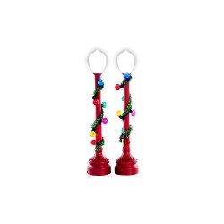 LEMAX Ampoules de Noël - Red Globe Street Lamp Cod 74229