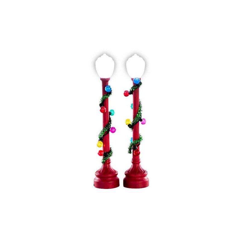 LEMAX Ampoules de Noël - Red Globe Street Lamp Cod 74229