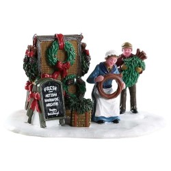 Lemax 83362 Couronne de Noël Faite à la Main