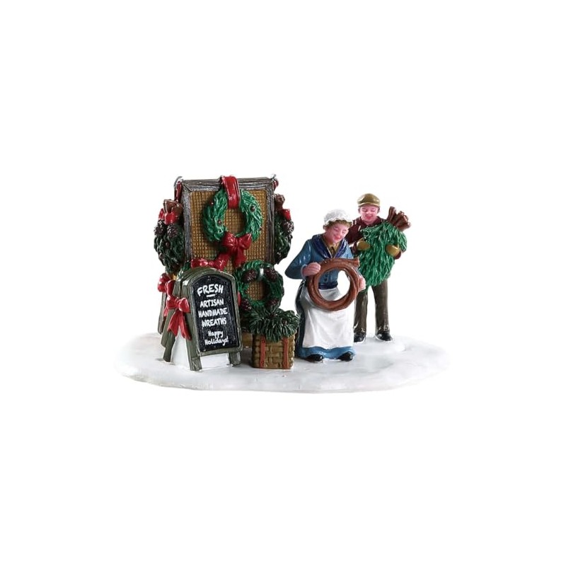 Lemax 83362 Couronne de Noël Faite à la Main