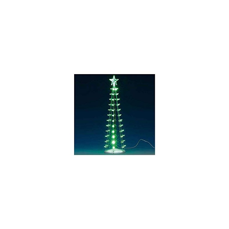 Lemax : Silouette Arbre Alumé B/o 4,5 V