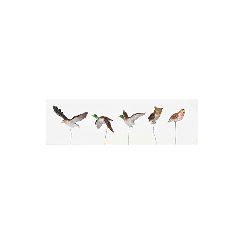Lemax - Oiseaux assortis – Lot de 5.