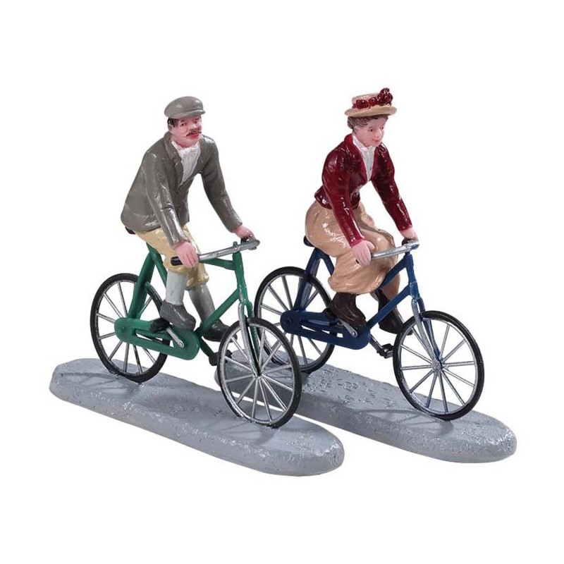 Lemax - Bike Ride Date - Set of 2