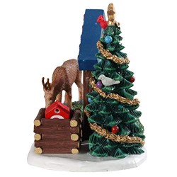 Lemax 93436 - Compte à rebours Woodland - Nouveau 2019 - Days Until Christmas - Chiffres Amovibles - Décoration de Noël