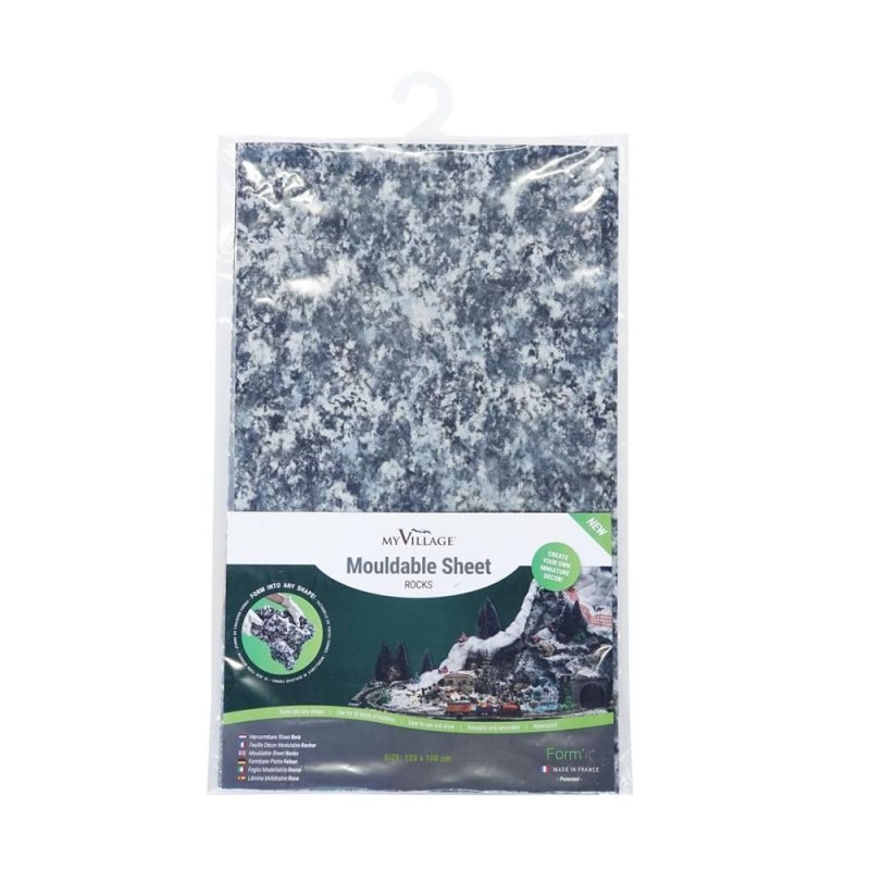 My Village Feuille de décor modulable - 120 x 100 cm