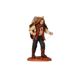 HOMME AVEC SAC A L'EPAULE 10CM