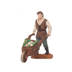 HOMME AVEC BROUETTE 12CM