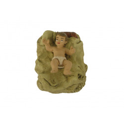 ENFANT JESUS ET BERCEAU 12CM